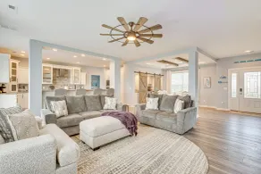 Private Beach & Deck: Bayfront Home in Hayes! - Interiör