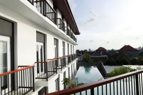 Amaris Hotel Teuku Umar - Ausblick vom Zimmer