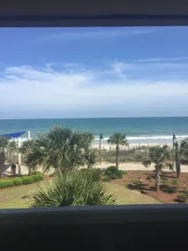 Windsurfer Hotel - Ausblick vom Zimmer