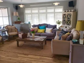 The Beach House - Sittområde i lobbyn