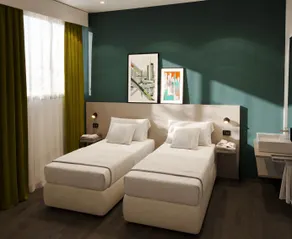 Spark by Hilton Milan Linate Airport - Zimmer