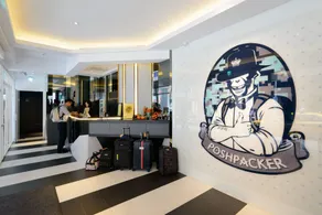 Poshpacker Hotel - Rezeption