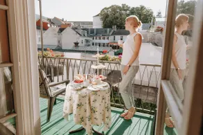 Huber's Hotel - Vue de la chambre
