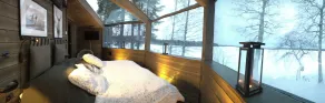 Revontuli Resort Glass Igloos - Chambre