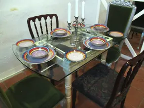 Tal-Kapilluna Zebbug Guest House - Essbereich im Zimmer