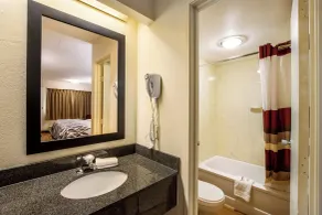 Red Roof Inn Saginaw – Frankenmuth - Banheiro