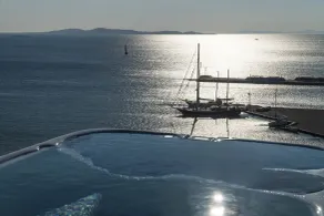 Mykonos Riviera Hotel & Spa, a member of Small Luxury Hotels of the World - Vue de la chambre