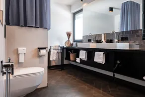 APART HERZOG - URBAN LUXURY LIFESTYLE direct at Steinbergpiste and Steinbergbahn - Salle de bain