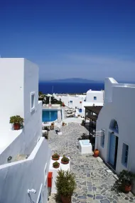 Aethrio Sunset Village - Oia - Vue de la chambre
