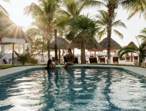Hotel Puerto Holbox Beach Front - Piscine