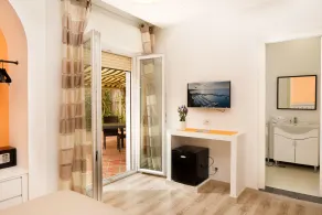 Sorrento Comfort Rooms con piscina - Ausblick vom Zimmer