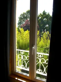 Domaine de Monein - Ausblick vom Zimmer