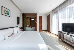 Triple Tree Beach Resort - Chambre