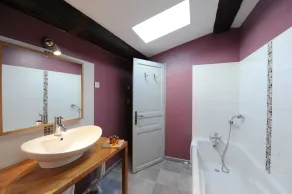 Logis Hôtel Château De Palaja - Bathroom