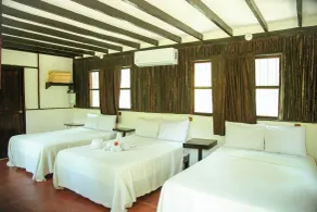 Cabañas Kin Balam Palenque - Vue de la chambre