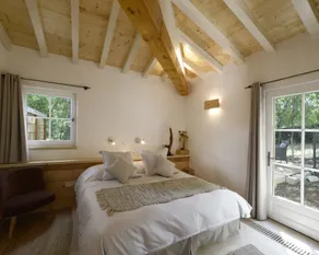 Château de Pondres - Vue de la chambre