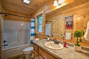 NEU! \"A Sunset Dream\" - Gehobene Blue Ridge Cabin! - Innenbereich