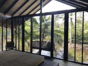 KAJU GREEN eco lodges - Ausblick vom Zimmer