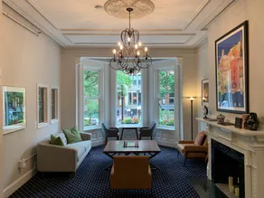 Newbury Guest House - Coin salon dans le hall