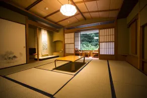 Aizu Higashiyama Onsen "Tsuki no Akari" self-service INN - Chambre