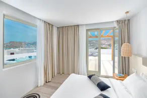 Mykonos Cactus - Vue de la chambre