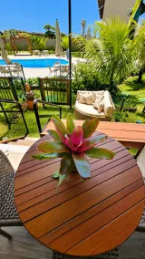 Jardim Privativo -4' Praia- Petfriendly - Utsikt fra rommet