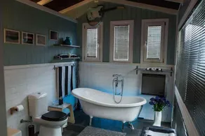 Vasilikia Mountain Farm & Retreat - Baño