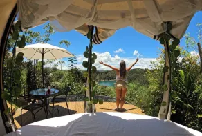 Levit Glamping - Hotel Guatapé Peñol - Vue de la chambre