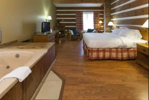 Timbers Lodge - Vue de la chambre