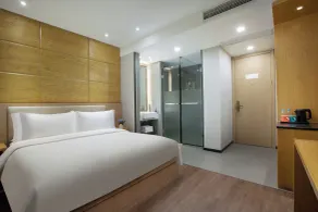 JingLai Hotel Shanghai Meichuan Road Pedestrian Street Hypermarket Branch - Room