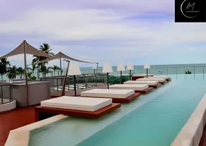 Setai Yacth, Flat para até 03 pessoas a beira mar do Cabo Branco - Pool