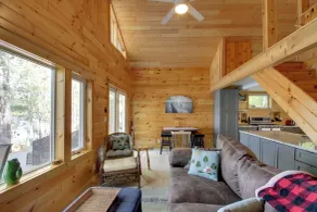 Dock + Fire Pit: Lakefront Cabin in Deer River! - Interiør