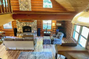 Trail Access! Up North Family Cabin Near Lake - Interior