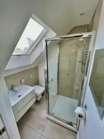 Four Corners Holiday Home Hot Tub & Sauna - Badezimmer