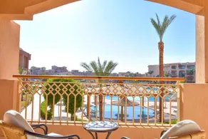 Parrotel Lagoon Waterpark Resort - Ausblick vom Zimmer