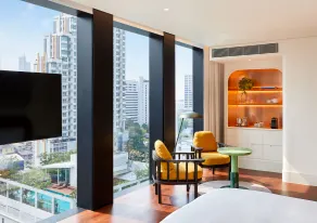 The Standard, Bangkok Mahanakhon - Vue de la chambre