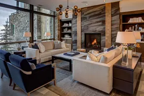 Stein Eriksen Residences - Lobby sitting area