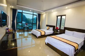 Aroma Cat Ba sea view hotel - Quarto