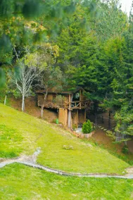 Refugio Natural - Guarne - Cabañas Ecológicas con Jacuzzi e hidromasaje - Room