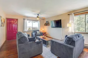 Mountain-view Deck: Pet-friendly Cabin in Bailey - Innenbereich