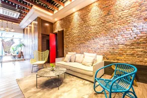 Tien Terrace Macalister - Lobby sitting area