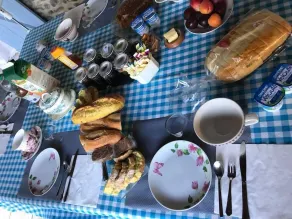 Maison De Faveri 2 à 5 personnes - Morgenmadsområde