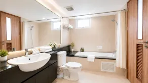 Olive Hotel & Residence Bangkok Sukhumvit 101 near True Digital Park - Badeværelse