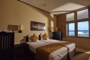 The Lake Hotel - Ausblick vom Zimmer