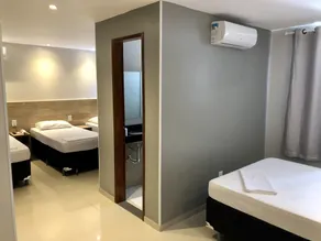 Mega Aeroporto Hotel Apenas 1 km de distância do Aeroporto de Fortaleza - Værelse
