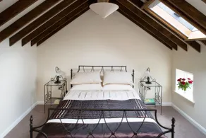 Morton House & Stable Block, ferme classée Grade 2 au coeur de Masham - Chambre