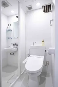 HafH Fukuoka THE LIFE - Hostel - Salle de bain