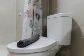 Comfy and Stylish Studio Apartment at B Residence - Bathroom