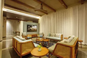 Amã Stays & Trails Sukh Villa, Alibag - Living area