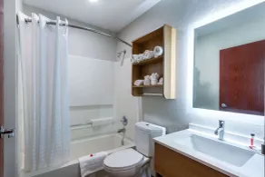 Microtel Inn & Suites by Wyndham Burlington - Salle de bain